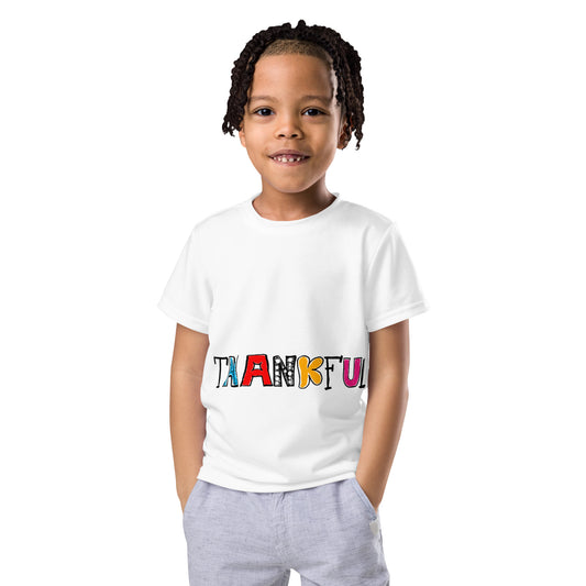 THANKFUL CREW NECK T-SHIRT