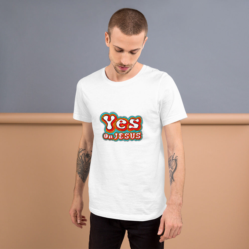 YES ON JESUS UNISEX T-SHIRT